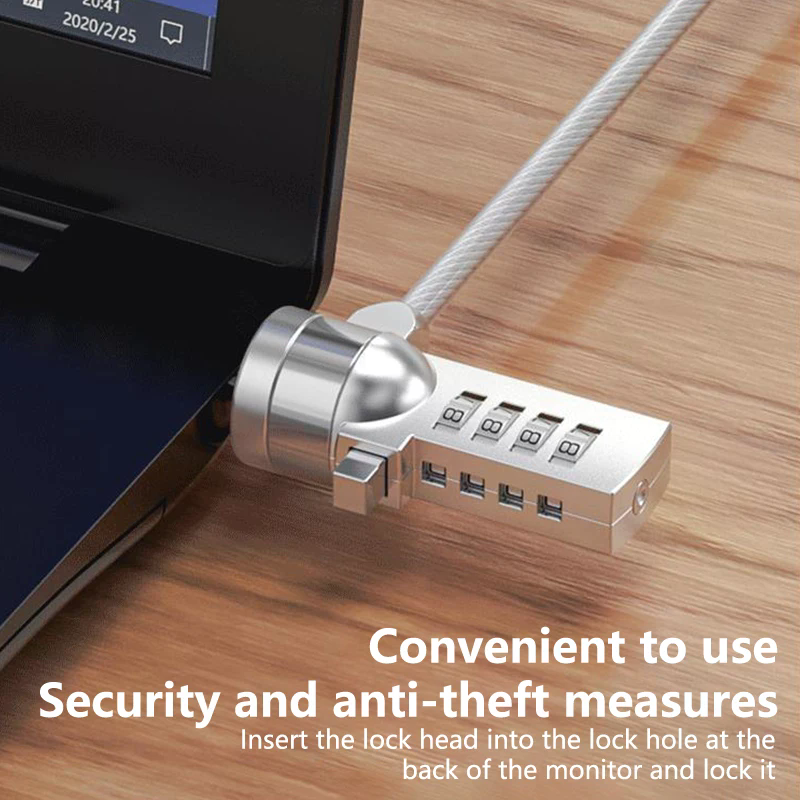 Pc Security Lock - Anti Laptop Computer Lock Password Lock