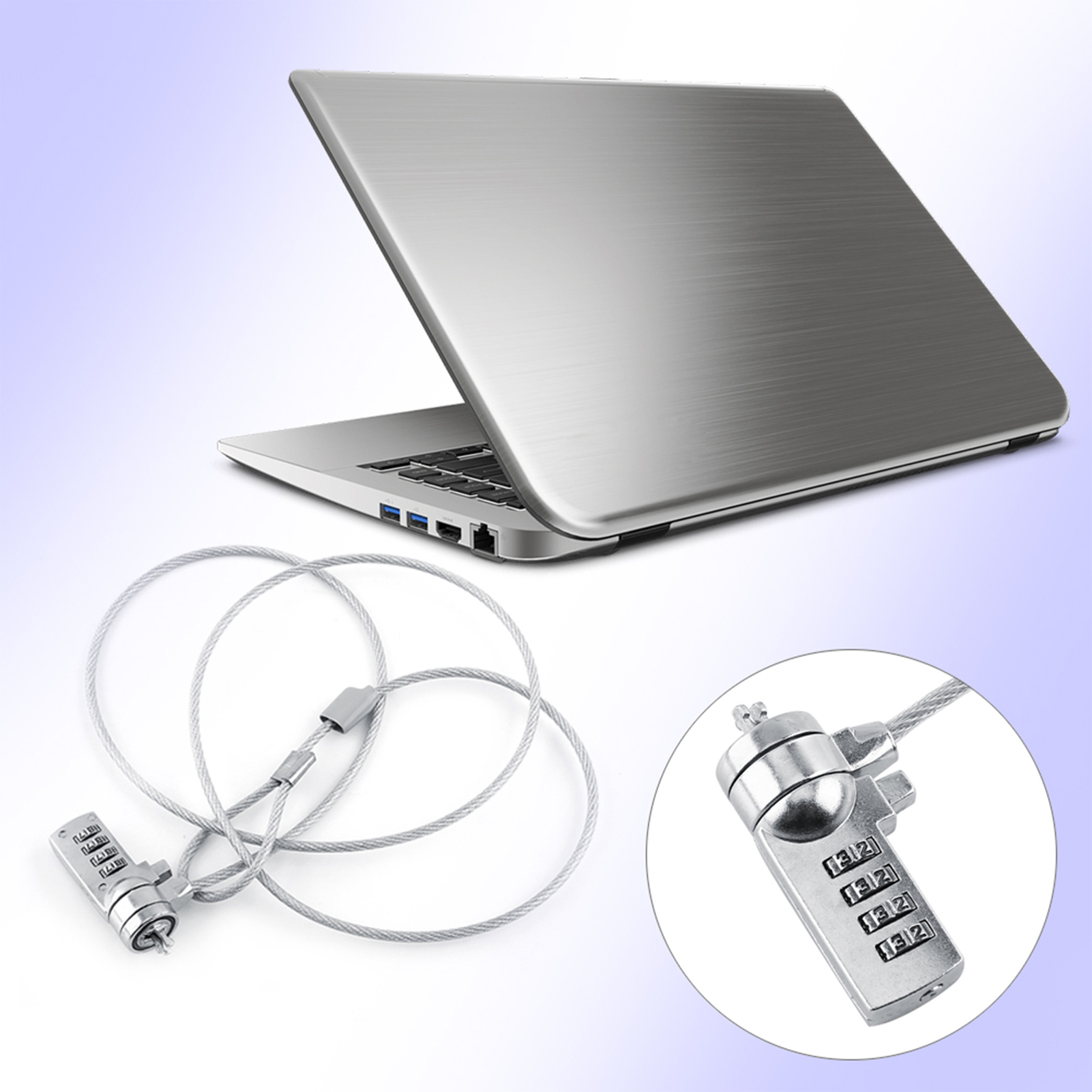 Pc Security Lock - Laptop Theft Deterrent Laptop Combination Security
