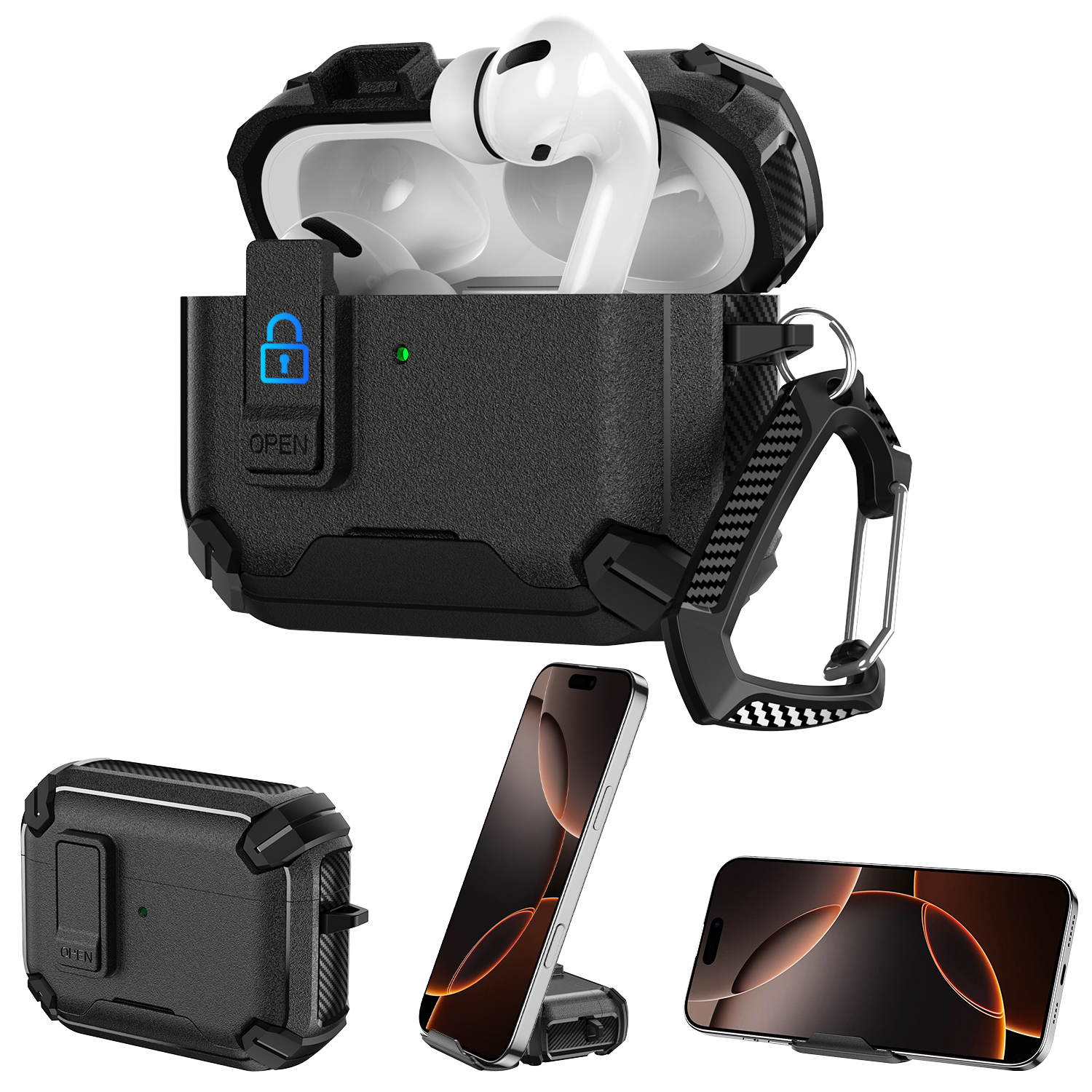 Pc Security Lock - New Security Lock Case For AirPods