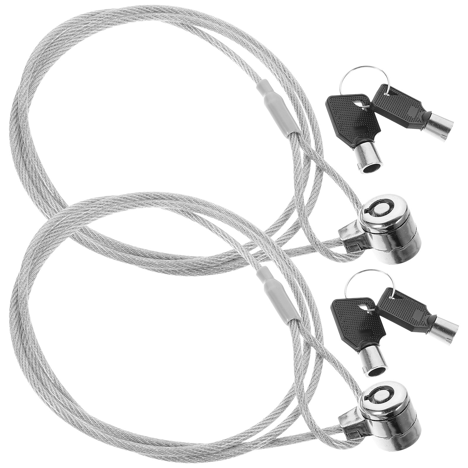 Pc Security Lock - 2Sets Security Hardware Cable Lock 6Ft