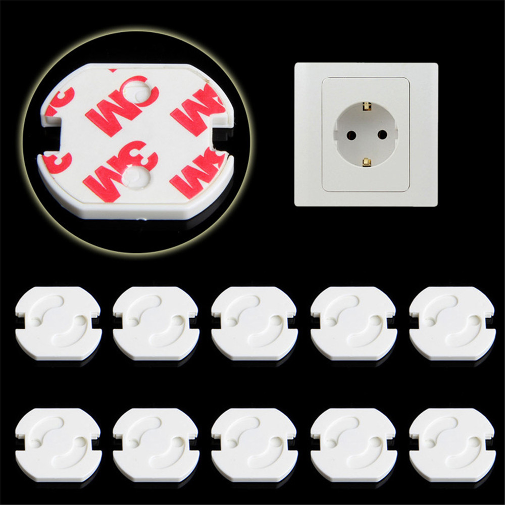 10 Pc Socket Protection Electr - Pc Security Lock recension och pris