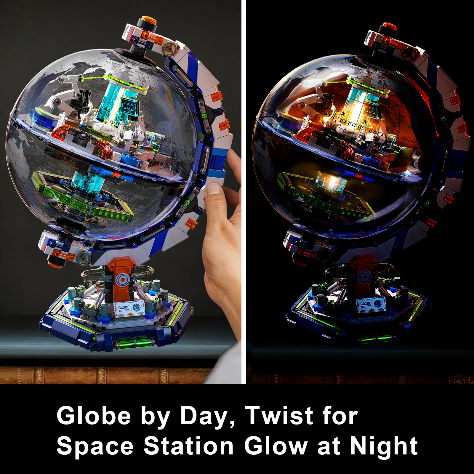 KAVOWORLD 1793PCS Sci-Fi Skyve - Tech Office Building recension och pris