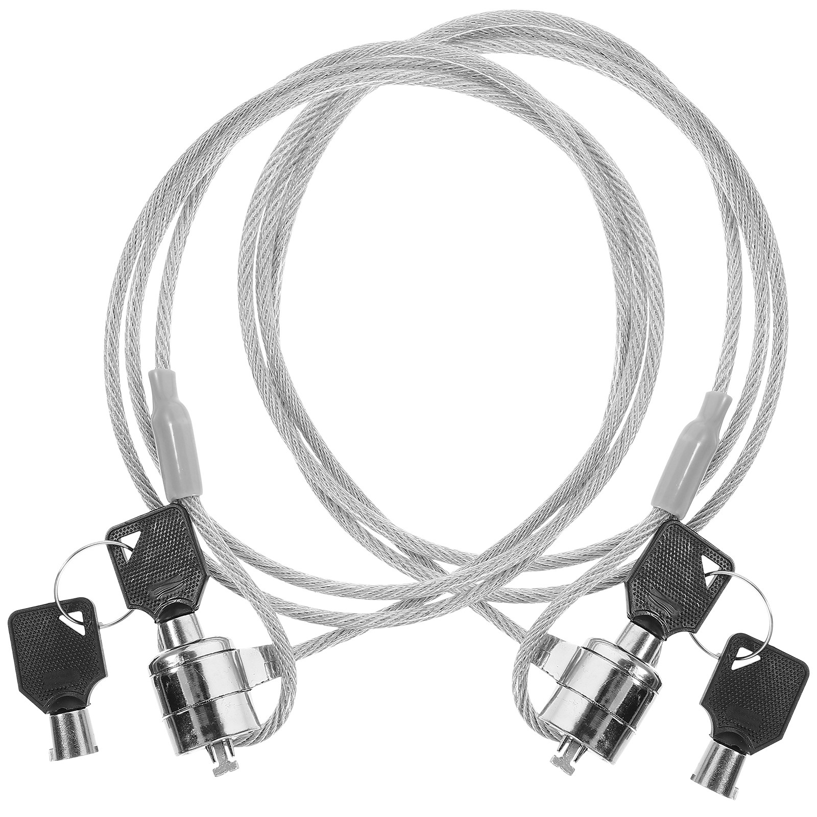 2Sets Security Hardware Cable  - Pc Security Lock recension och pris