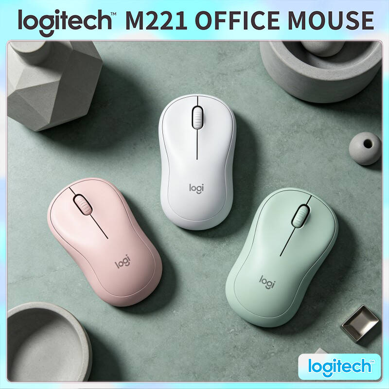 Logitech M221 Silent Wireless  - Tech Office Building recension och pris