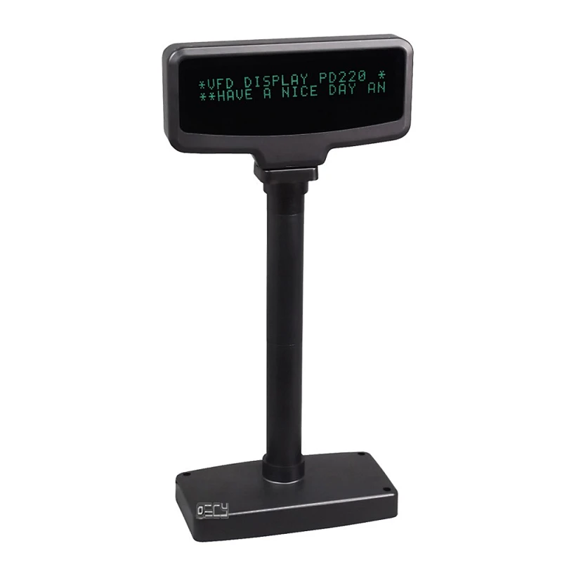 VFD True Flat 2 Lines Pos VFD  - Pole Display Customer recension och pris