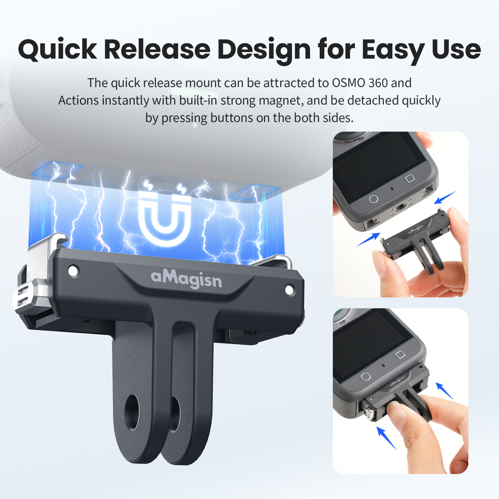 aMagisn Quick Release Mount fo - Pc Security Lock recension och pris