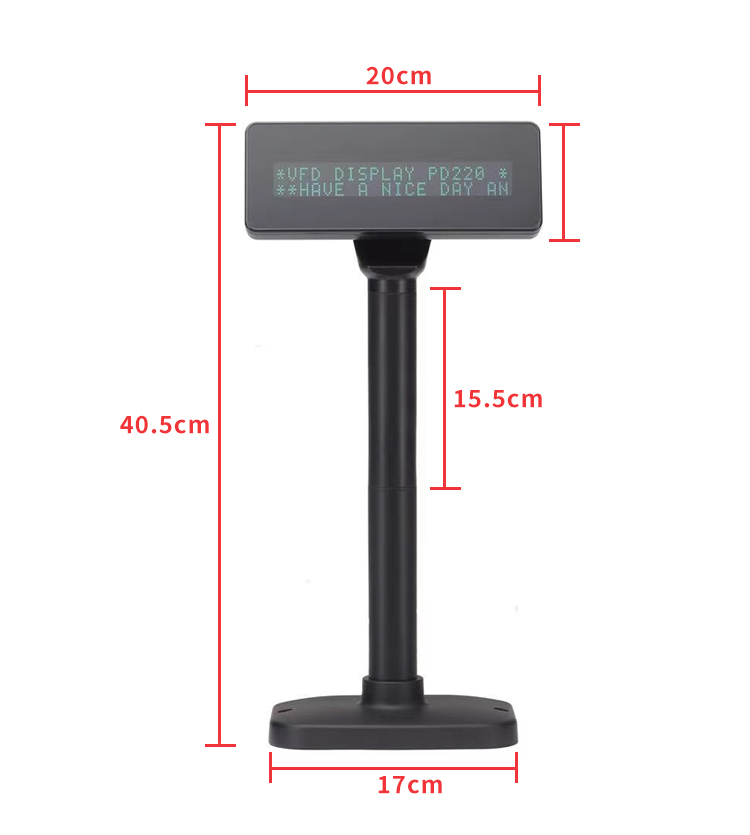 #for Cheap VFD 2 lines custome - Pole Display Customer recension och pris